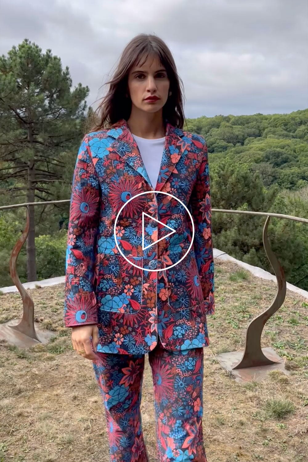 Pantalon Morphée en velours Trèfle