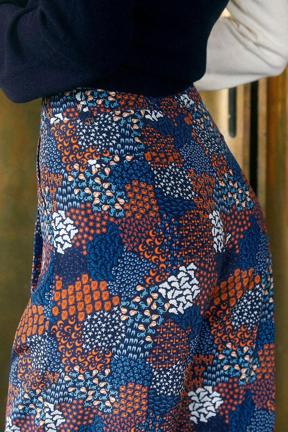 Pantalon Olympe en soie Zodiac