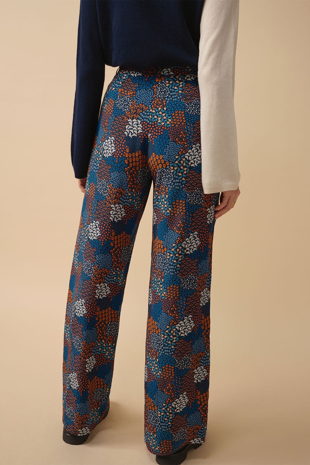 Pantalon Olympe en soie Zodiac