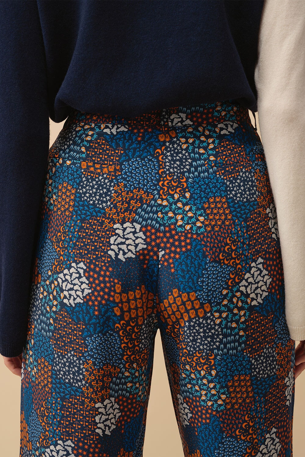 Pantalon Olympe en soie Zodiac