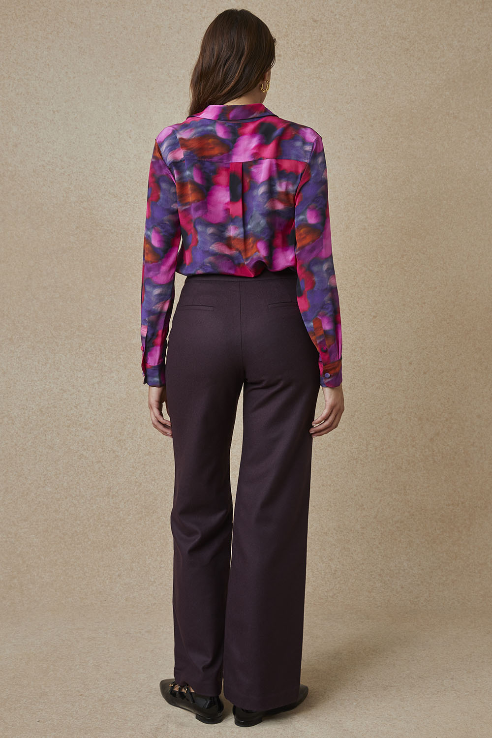 Pantalon Enchanteur Aubergine