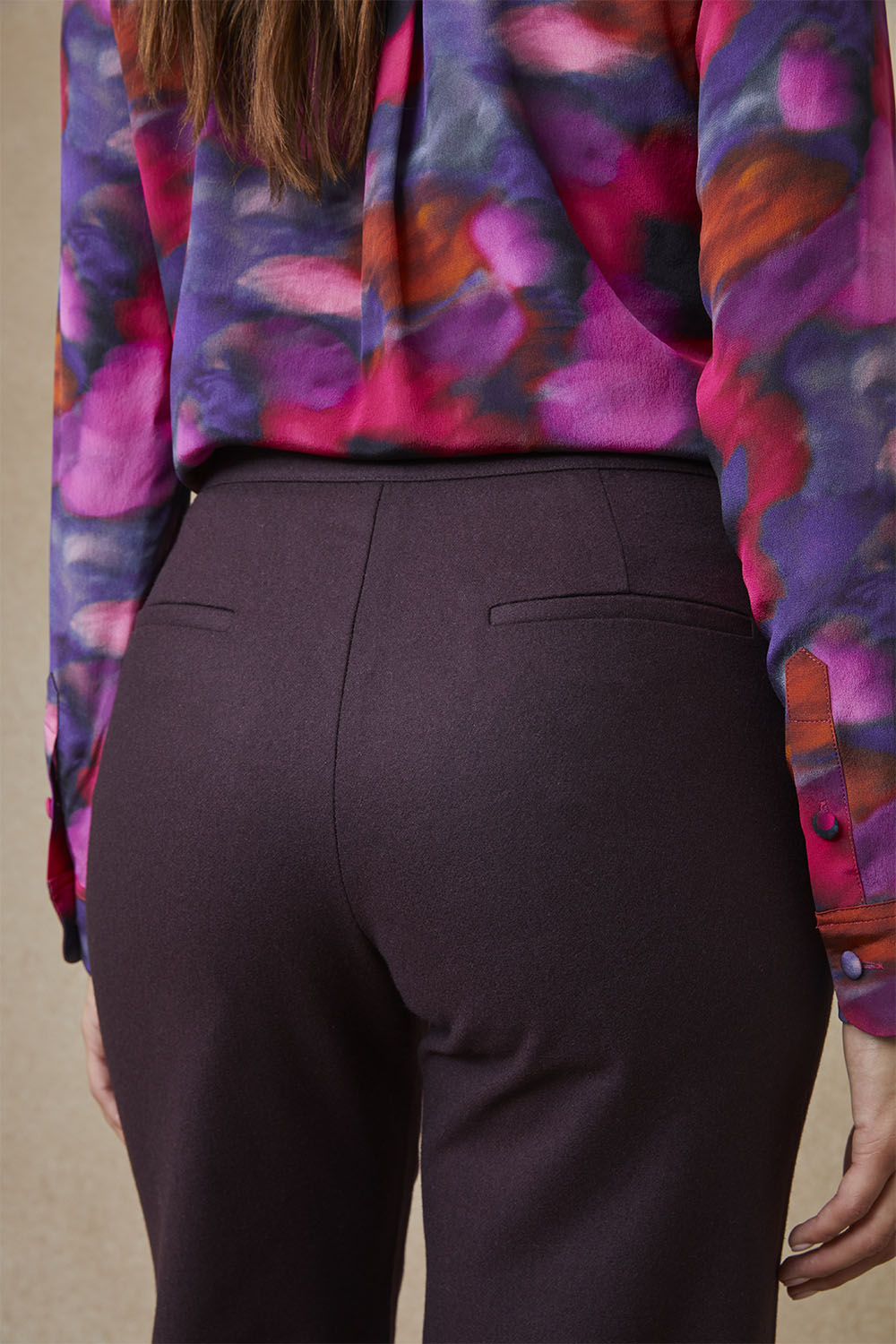 Pantalon Enchanteur Aubergine