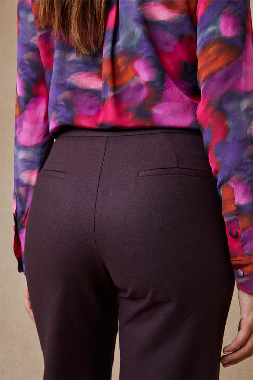 Pantalon Enchanteur Aubergine