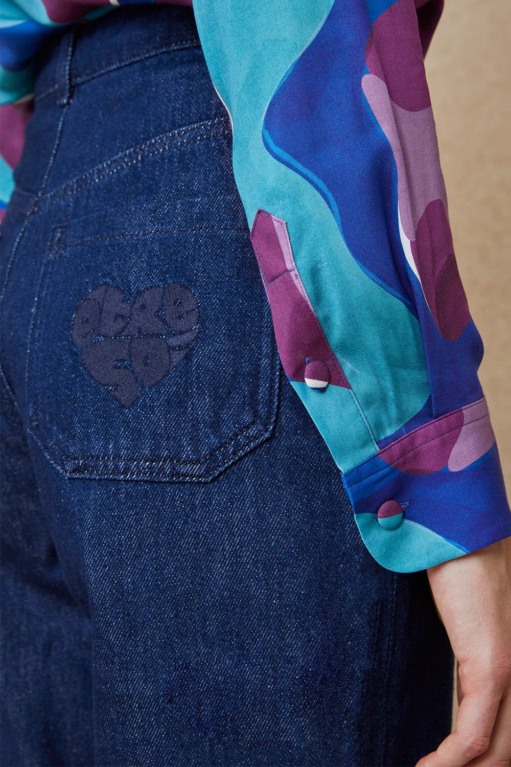 Pantalon Denim Brut
