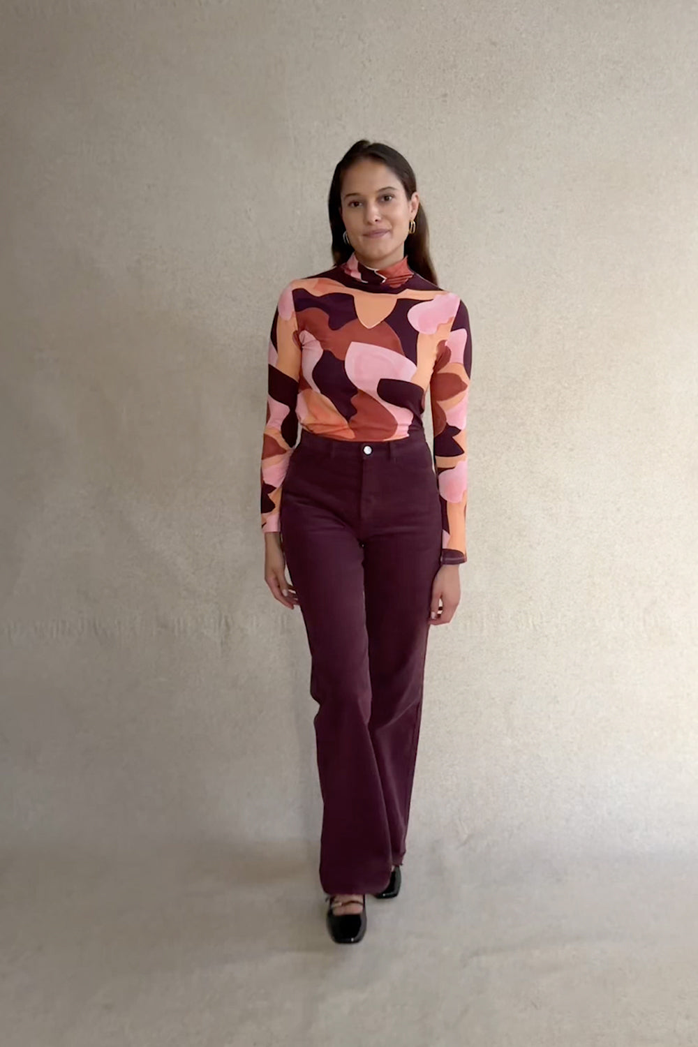 Pantalon Idéaliste en velours Cappuccino