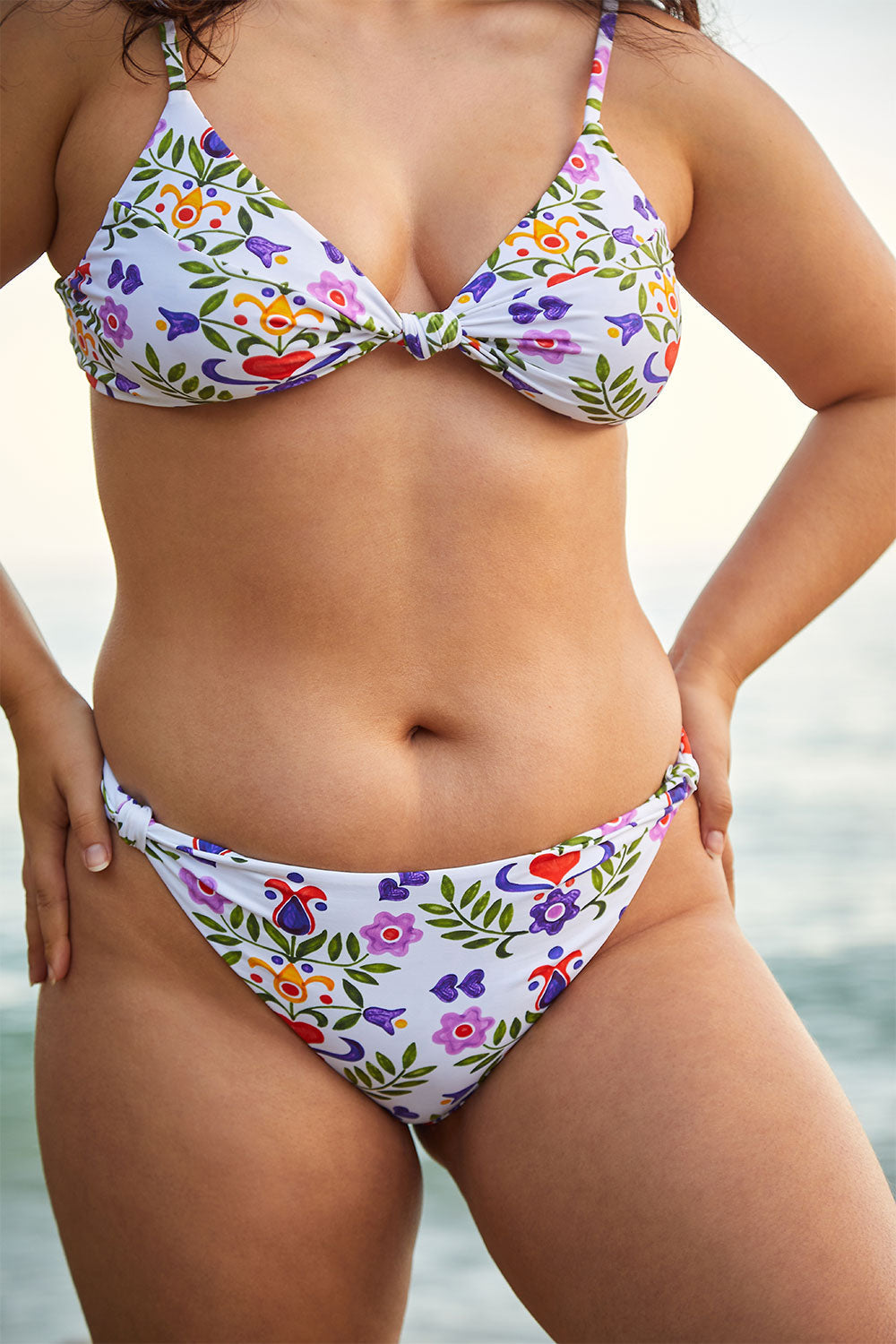 Haut de Maillot de bain Caraïbe Bloom