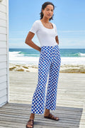 Pantalon L'Eternel Echec et Mat Bleu
