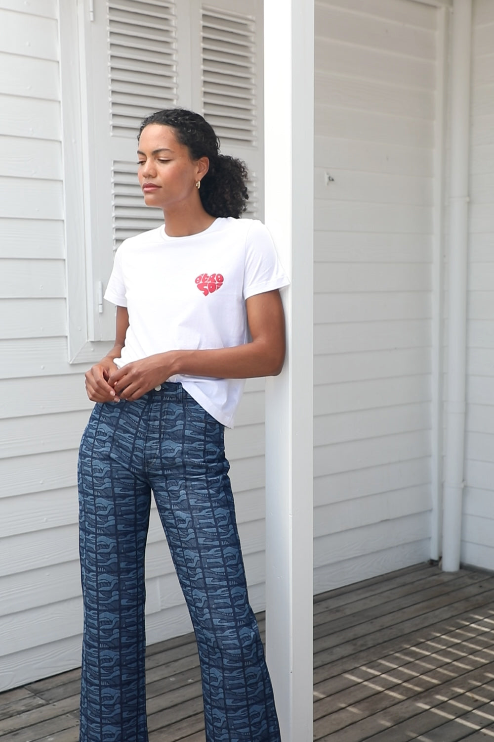 Pantalon Idéaliste Denim Délavé