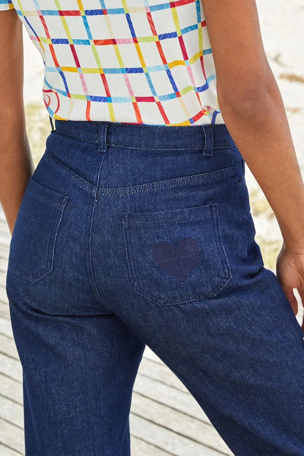 Pantalon Denim Brut