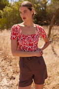 T-shirt Paresseuse en coton Havana